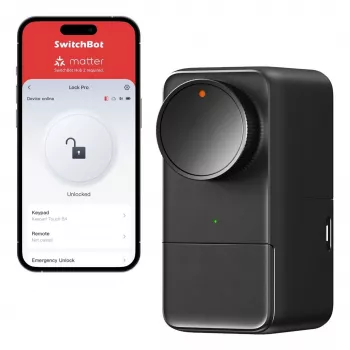 SwitchBot Smart Lock Pro cerradura electrónica de puerta negro