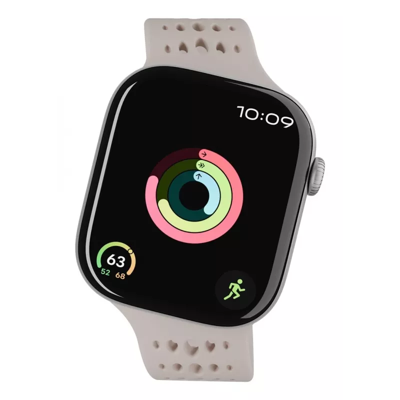Decoded Silicone Ares O Band – correa de silicona para Apple Watch 40/42 mm (clay)