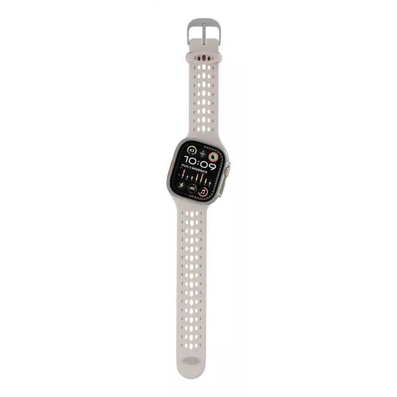 Decoded Silicone Ares O Band – correa de silicona para Apple Watch 44/46/49 mm (ton)