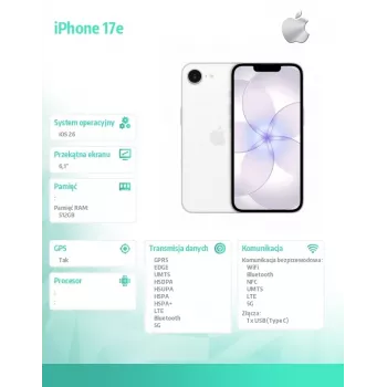 iPhone 17e 512GB blanco
