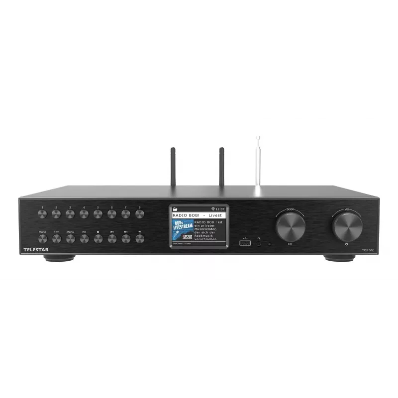 Telestar TOP 500 Negro Radio multifunción componente HiFi (5700500)