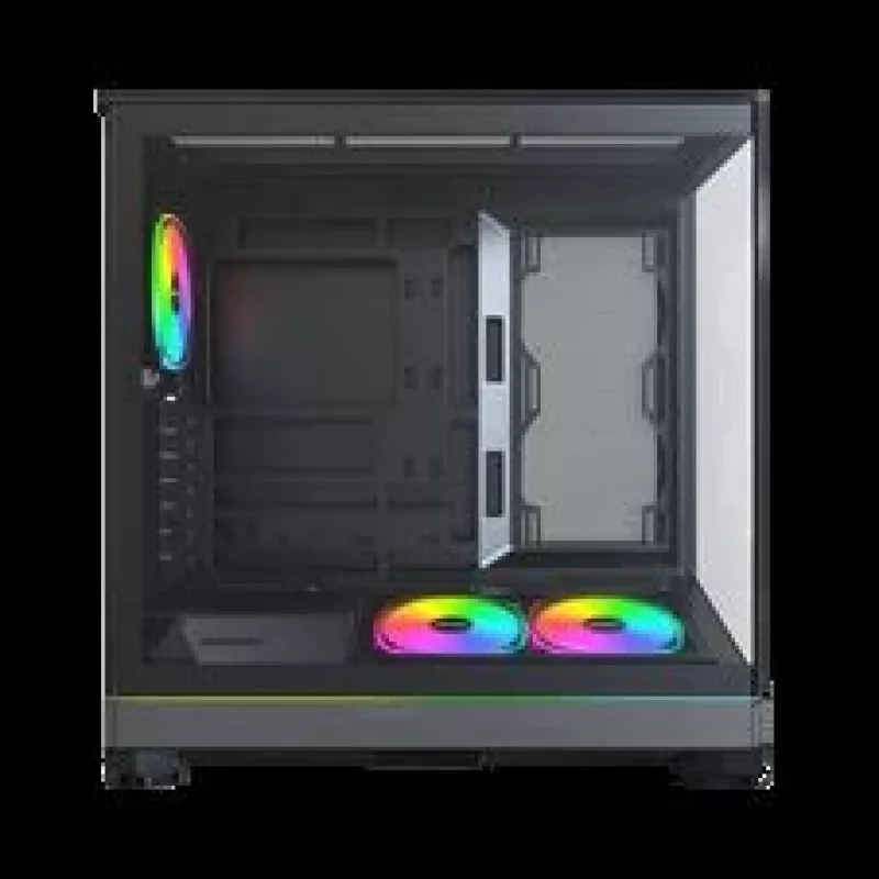 Montech Sky 3 Caja de PC, torre Midi, ATX, ARGB, cristal templado – negro