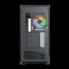Montech Sky 3 Caja de PC, torre Midi, ATX, ARGB, cristal templado – negro