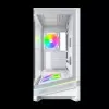 Montech Sky 3 Caja de PC, torre Midi, ATX, ARGB, cristal templado – blanco