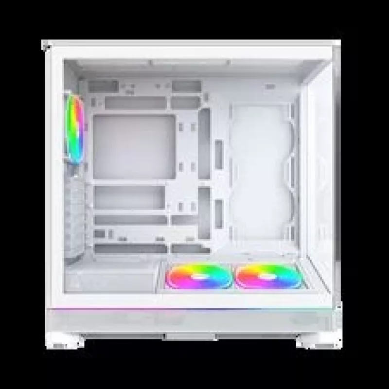 Montech Sky 3 Caja de PC, torre Midi, ATX, ARGB, cristal templado – blanco