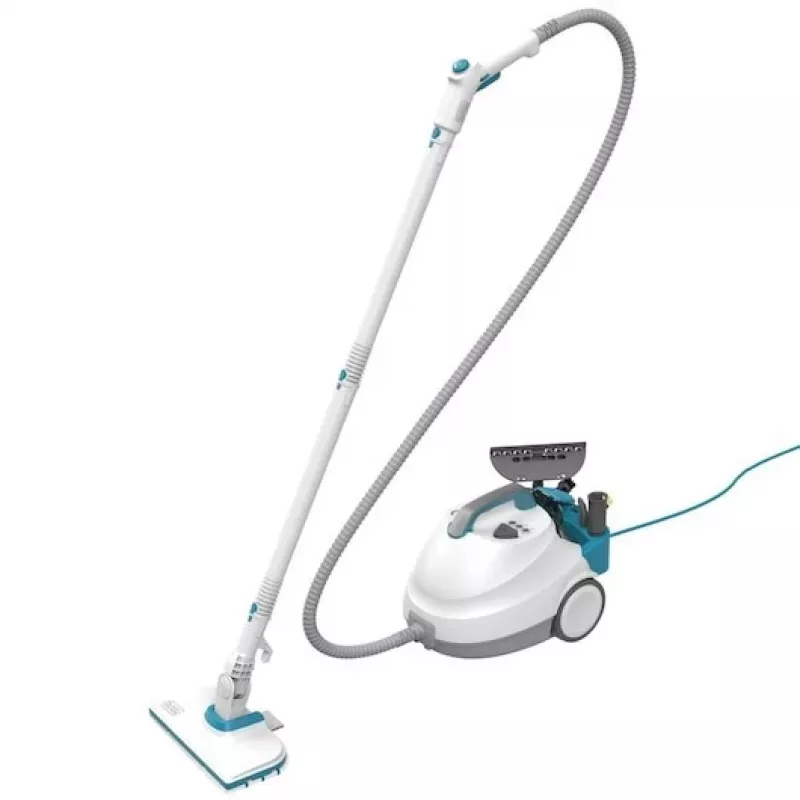 Black & Decker BHSMP2314-QS Limpiador a vapor Limpiador a vapor de cilindro 1,2 L 2300 W Azul, Blanco