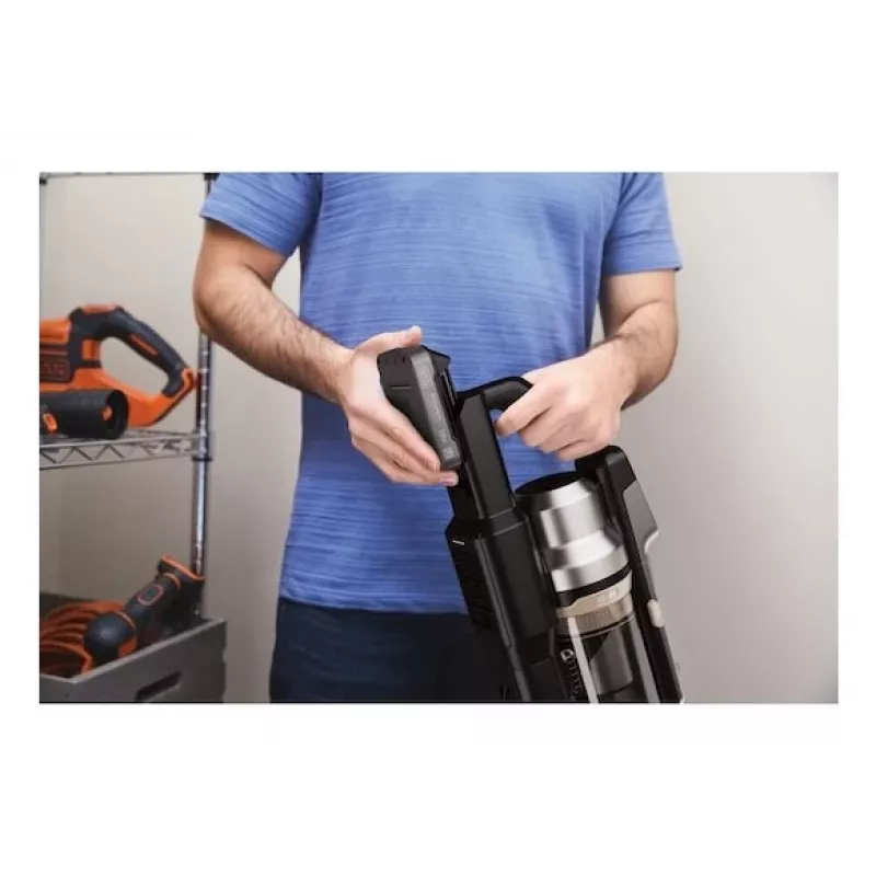 Black & Decker BSV525BLP-QW Aspirador escoba/cepillo eléctrico batería en seco sin bolsa 0,65 l 2,5 Ah
