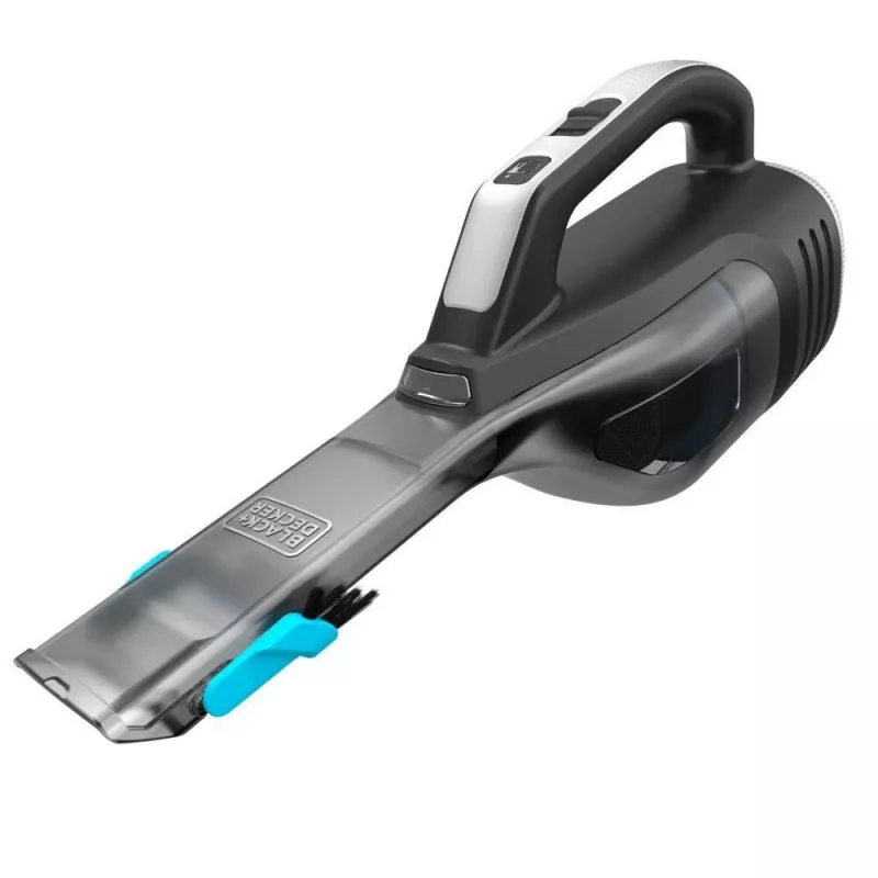 Black & Decker DVD320B Aspirador de mano Negro, Plata, Turquesa sin bolsa