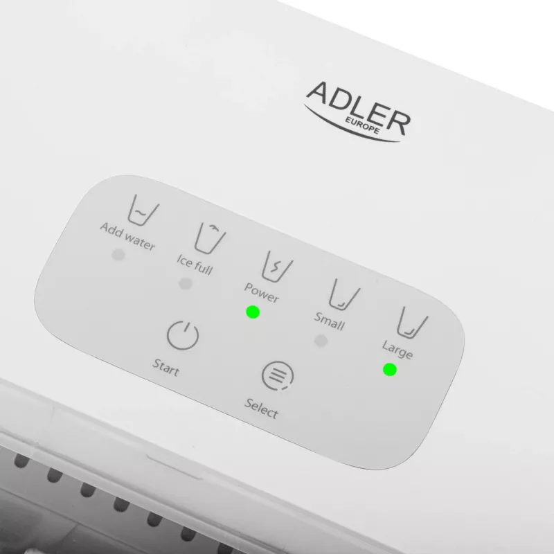 Adler Máquina de cubitos de hielo | AD 8800 | Potencia 105 W | Capacidad 1,4 l | Blanco