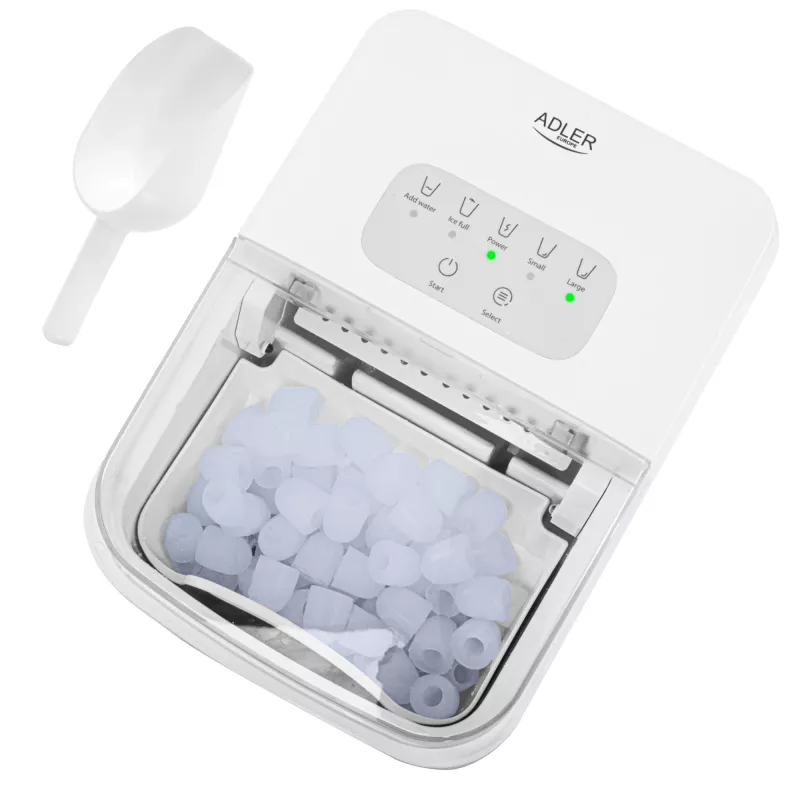 Adler Máquina de cubitos de hielo | AD 8800 | Potencia 105 W | Capacidad 1,4 l | Blanco