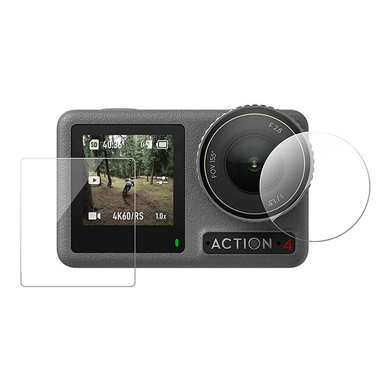 Lámina protectora de pantalla TELESIN para DJI Osmo Action 4/3