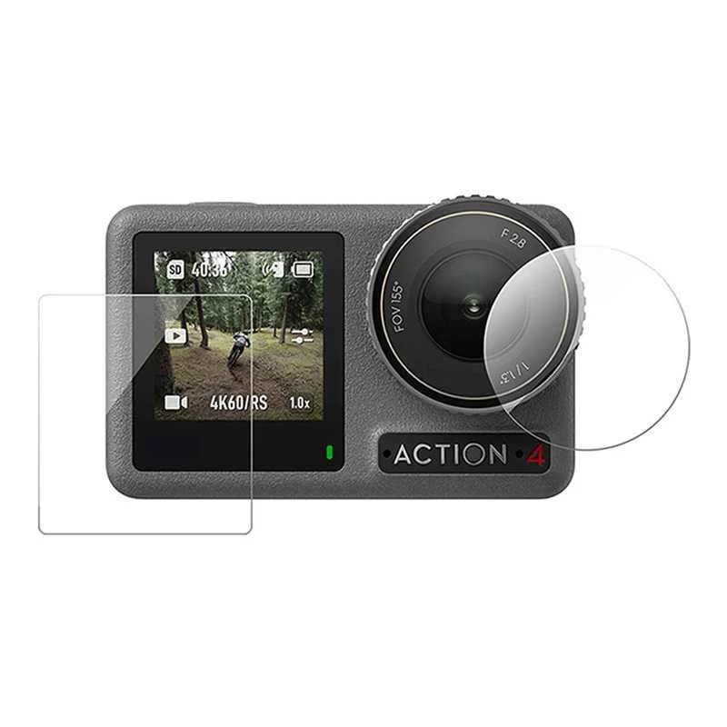 Lámina protectora de pantalla TELESIN para DJI Osmo Action 4/3