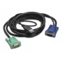 APC Cable KVM (teclado/vídeo/ratón) – USB, HD-15 (VGA)