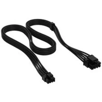 Corsair Cable ATX de 8 pines con funda premium, para fuente de alimentación Type-5 – negro