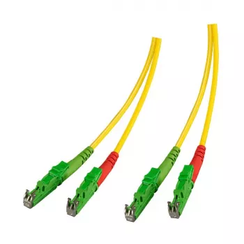 EFB R&M Cable de parcheo dúplex E2000/APC-E2000/APC OS2 20m LSZH 3mm amarillo G657A1 Grade C