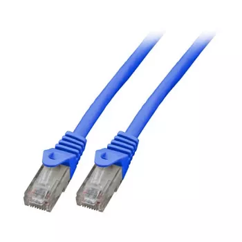 EFB Cable de parcheo RJ45 Cat.5e U/UTP LSZH CCA AWG24/7 azul 25m