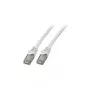EFB Cable de parcheo RJ45 Cat.5e U/UTP LSZH CCA AWG24/7 blanco 0,5m