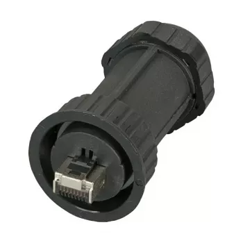 EFB Elektronik IP68FST6AB - Prensaestopas para conector RJ45 de montaje en campo, 6,5 - 9,0mm
