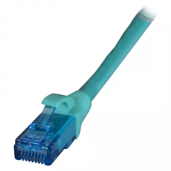 EFB Cable de parcheo RJ45 Cat.6A U/UTP LSZH Premium 500MHz verde 7,5m