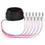 EFB Cable troncal U-DQ(ZN)BH OM4 12G (1x12) SC-SC 40m Dca LSZH