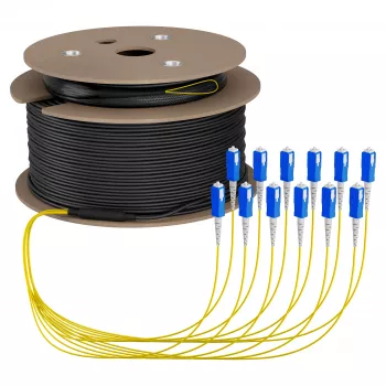 EFB Cable troncal U-DQ(ZN)BH OS2 12E (1x12) SC-SC 110m Dca LSZH G657A1