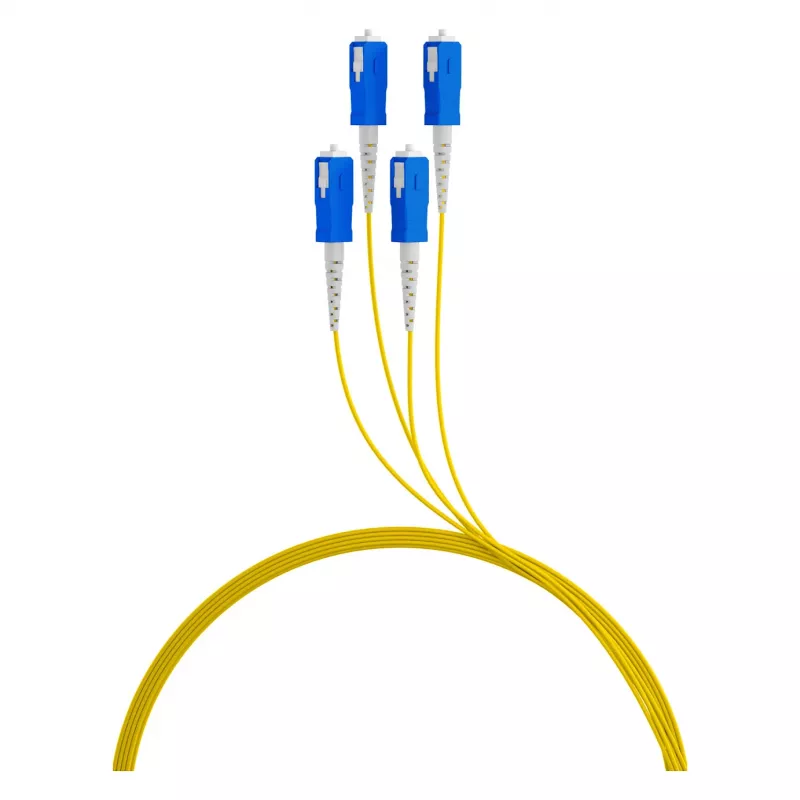 Cable trunk EFB U-DQ(ZN)BH OS2 4E (1x4) SC-SC 70m Dca LSZH G657A1