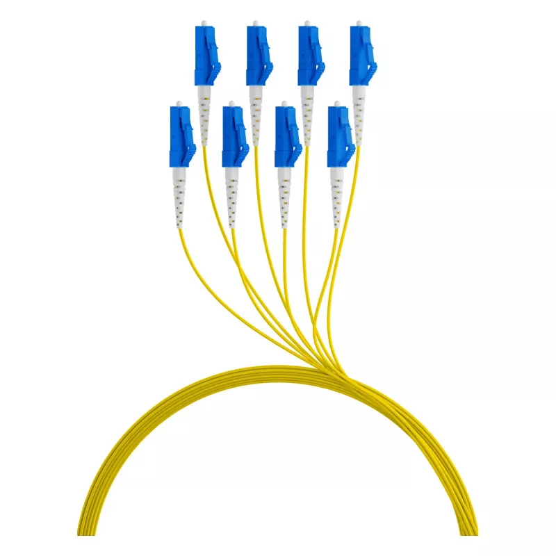 Cable trunk EFB U-DQ(ZN)BH OS2 8E (1x8) LC-LC 100m Dca LSZH G657A1