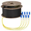 Cable trunk EFB U-DQ(ZN)BH OS2 8E (1x8) SC-SC 170m Dca LSZH G657A1