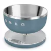 Báscula de cocina Smeg dig. KSC01SBMWW, máx. 5kg, Storm Blue
