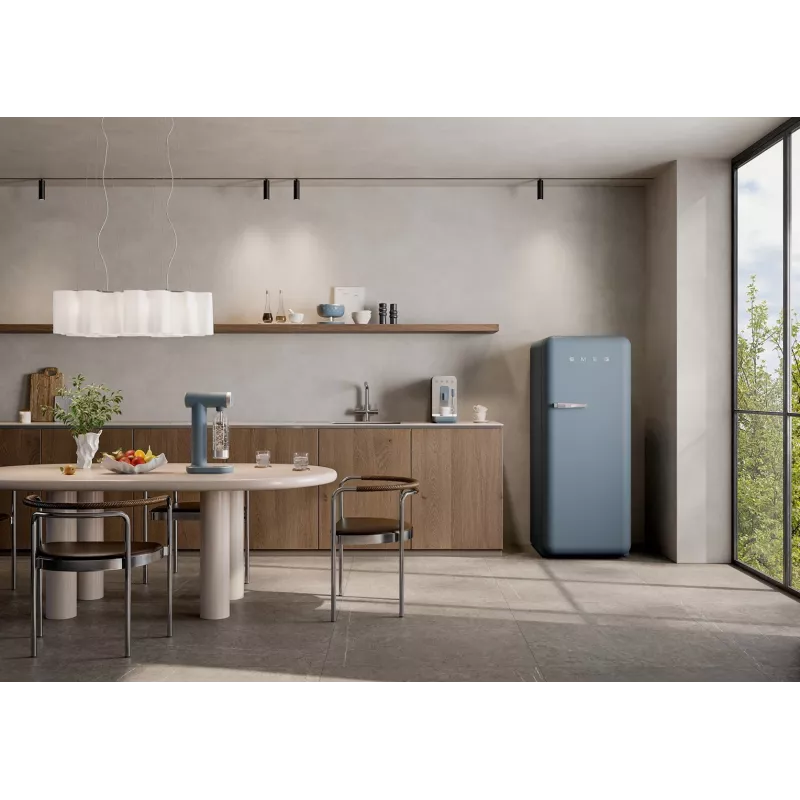 Báscula de cocina Smeg dig. KSC01SBMWW, máx. 5kg, Storm Blue