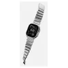 NOMAD Stratos Band - Correa de titanio para Apple Watch 49mm con FKM (titanio natural, FKM negro)