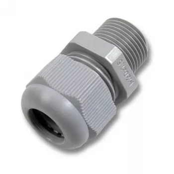 EFB Prensaestopas PG-16 PA6, incl. contratuerca gris RAL7035