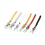 EFB Cable por metros Cat.7, S/FTP, LSZH, rosa, rollo de 100 m