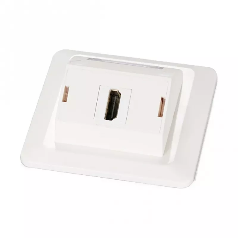 EFB Set de marco multifunción con adaptador de 1 y 2 puertos formato Keystone (HDMI, USB,