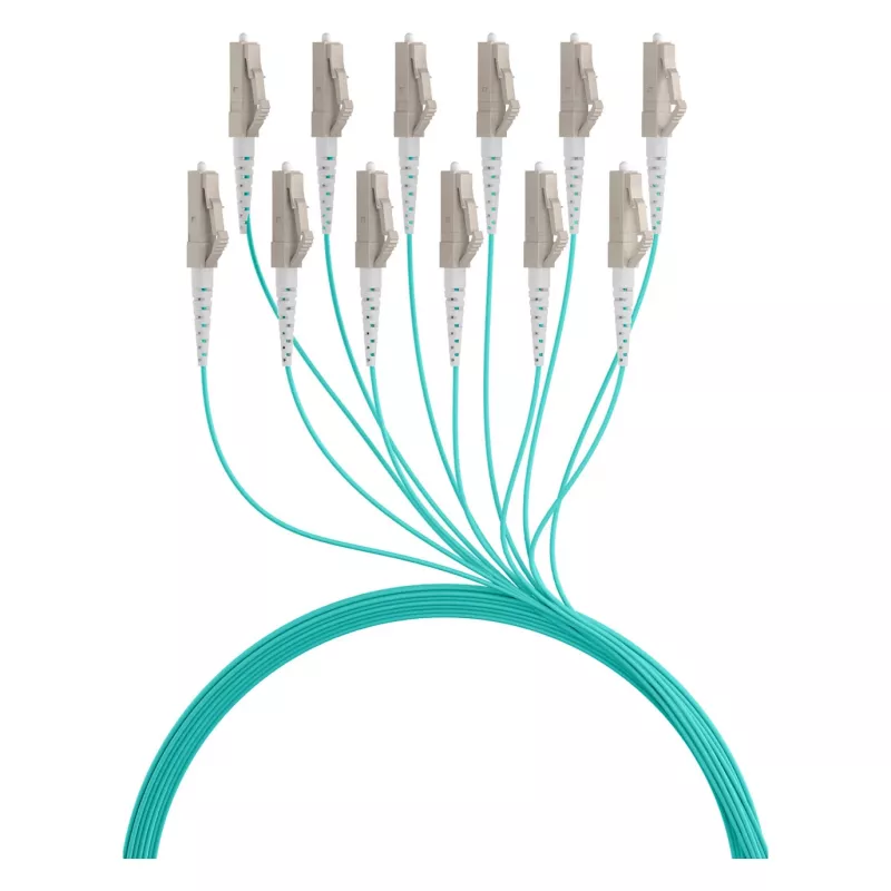 EFB Cable trunk U-DQ(ZN)BH OM3 12G (1x12) LC-LC 80 m Dca LSZH