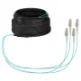 Cable trunk EFB U-DQ(ZN)BH OM3 4G (1x4) LC-LC 20m Dca LSZH