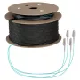 Cable trunk EFB U-DQ(ZN)BH OM3 4G (1x4) LC-LC 80m Dca LSZH