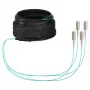 Cable trunk EFB U-DQ(ZN)BH OM3 4G (1x4) SC-SC 20m Dca LSZH