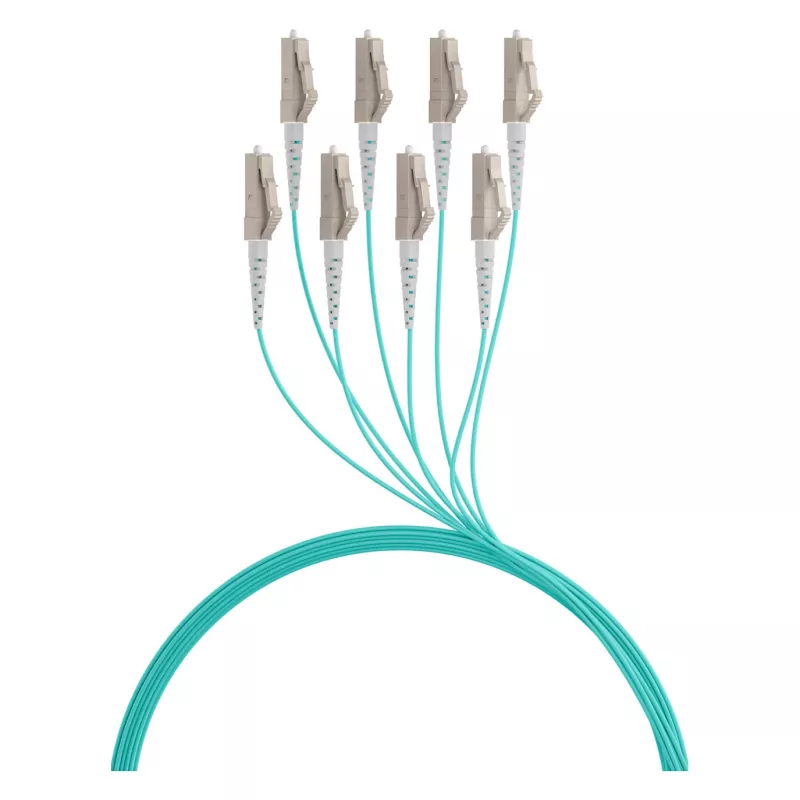 Cable trunk EFB U-DQ(ZN)BH OM3 8G (1x8) LC-LC 70m Dca LSZH