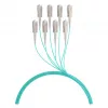 Cable trunk EFB U-DQ(ZN)BH OM3 8G (1x8) SC-SC 80m Dca LSZH