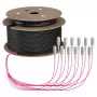 Cable trunk EFB U-DQ(ZN)BH OM4 12G (1x12) SC-SC 170m Dca LSZH
