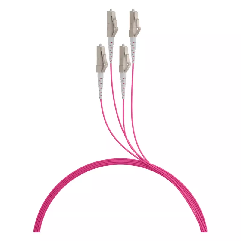 Cable trunk EFB U-DQ(ZN)BH OM4 4G (1x4) LC-LC 50m Dca LSZH
