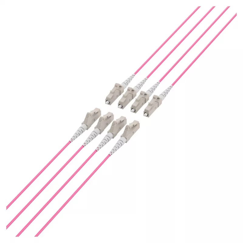 Cable trunk EFB U-DQ(ZN)BH OM4 8G (1x8) LC-LC 80m Dca LSZH