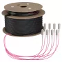 Cable trunk EFB U-DQ(ZN)BH OM4 8G (1x8) SC-SC 60m Dca LSZH