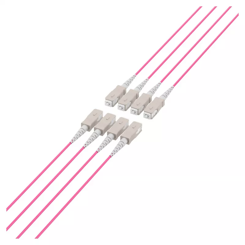 Cable trunk EFB U-DQ(ZN)BH OM4 8G (1x8) SC-SC 120m Dca LSZH