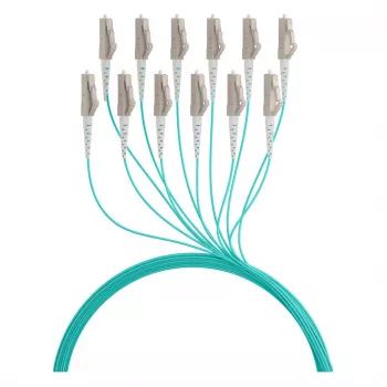 Cable trunk EFB U-DQ(ZN)BH OM3 12G (1x12) LC-LC 130m Dca LSZH