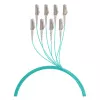 Cable trunk EFB U-DQ(ZN)BH OM3 8G (1x8) LC-LC 170m Dca LSZH