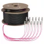 Cable trunk EFB U-DQ(ZN)BH OM4 12G (1x12) LC-LC 170m Dca LSZH
