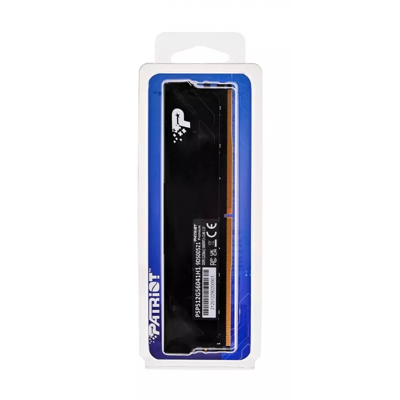 Patriot Premium Negro DDR5 12GB 5600MHz Disipador 1Rank