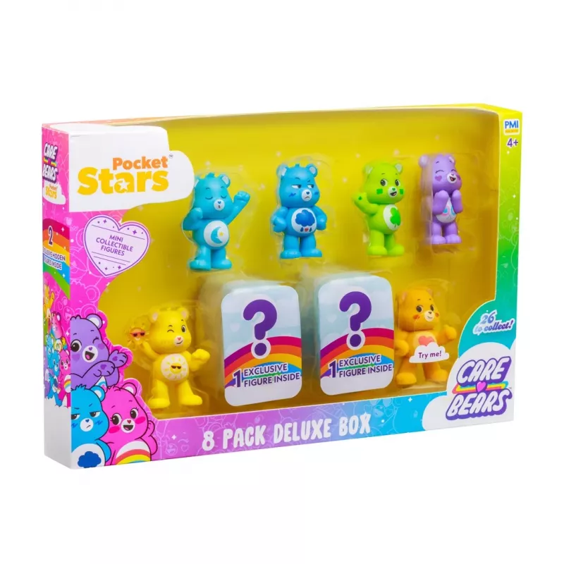 Care Bears S1 Figuras – Caja Deluxe de 8 (surtido)